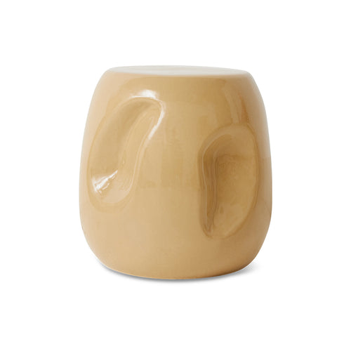 HKLiving Currents Ceramic Side Table Sand