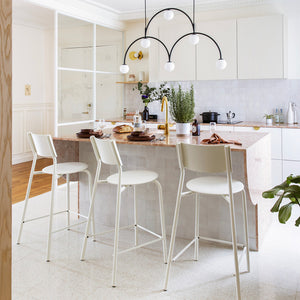 SSDr Recycled Plastic Bar Chair - Two Heights