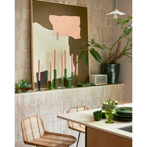 HKliving Abstract Painting Mustard / Nude