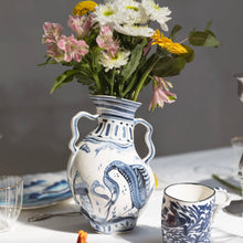 Load image into Gallery viewer, &quot;Classic On Acid&quot; Porcelain Vase Ibex