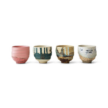 Load image into Gallery viewer, HKLIVING Artist Ceramics: Coffee Cups - Set of Four