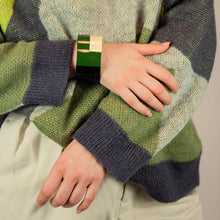 Load image into Gallery viewer, Khaki Beige Fendoir Bracelet