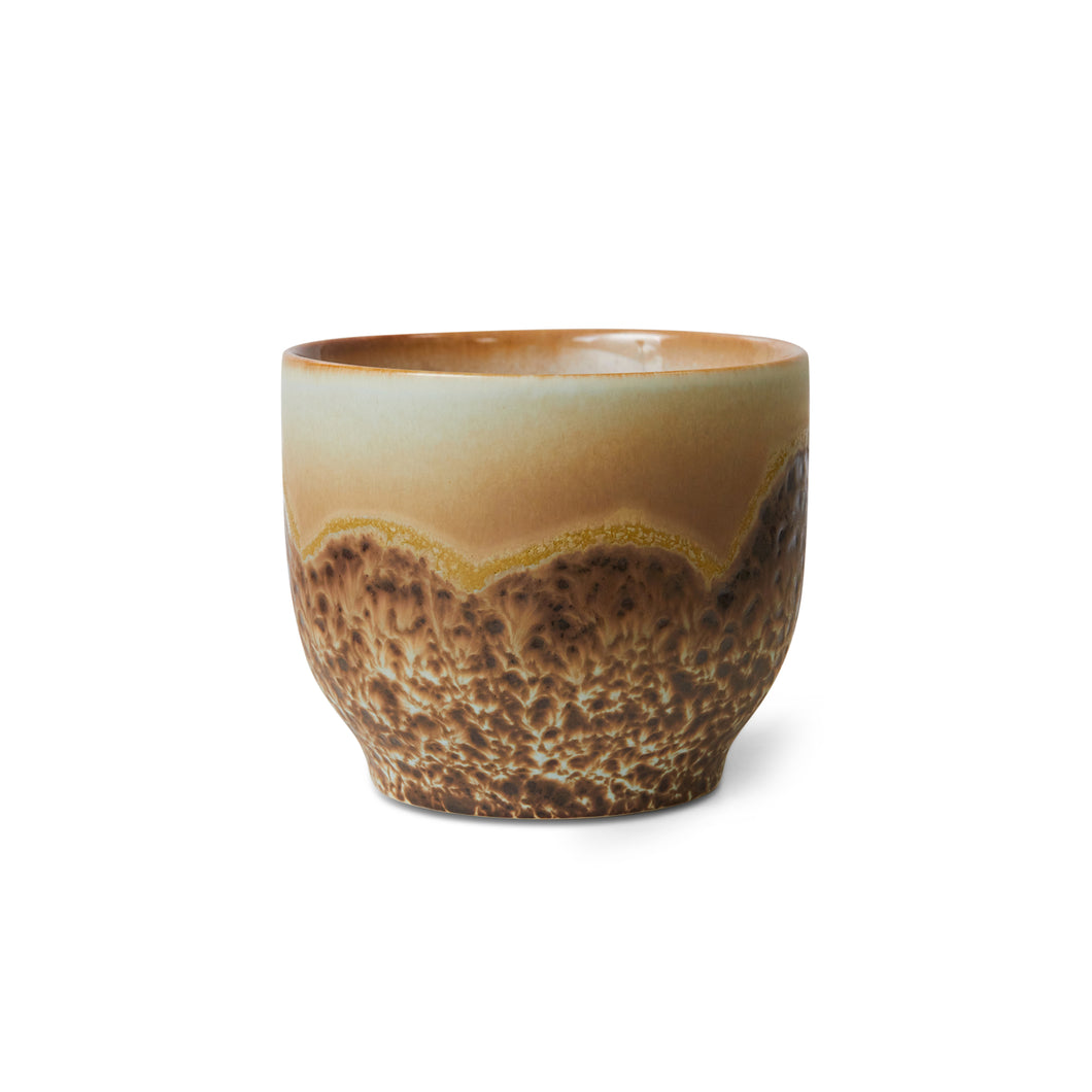 HKLiving 70's Ceramics Café Cup Shell