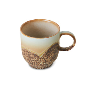 HKLiving 70's Ceramics Café Mug Shell
