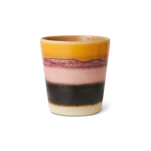 HKliving 70's Ceramic Coffee Mug Sunset