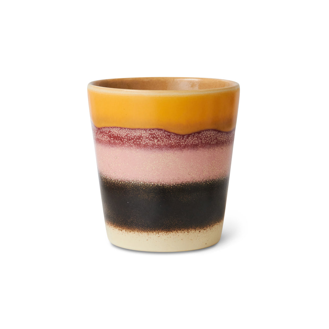 HKliving 70's Ceramic Coffee Mug Sunset