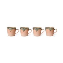 Load image into Gallery viewer, HKliving 70&#39;s Ceramics Cappuccino Mug Blossom