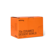 Load image into Gallery viewer, HKliving 70&#39;s Ceramic Harbour Dessert Bowls - Set of Four
