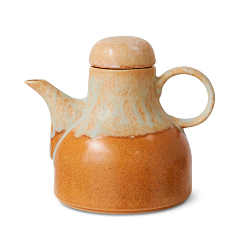 HKLiving 70's Ceramic Dunes Coffee Pot