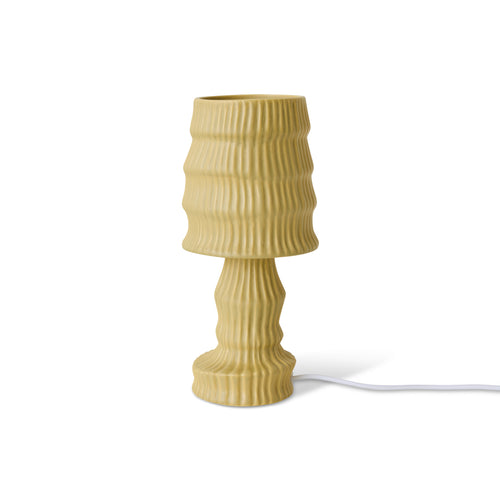 HKLIVING Ceramic Lamp - Ochre