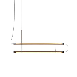 Double Fris Pendant Light