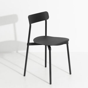 Fromme Black Metal Chair - Ex-Display