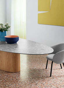 Monoplauto Oval Dining Table