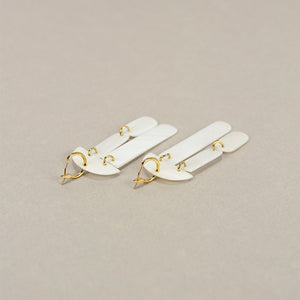 Mother Of Pearl Pendant Earrings