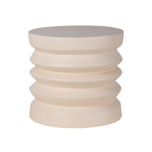 Load image into Gallery viewer, HKLIVING Stoneware Side Table - Cream