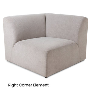 HKliving Jax Modular Sofa Element - 7 Elements