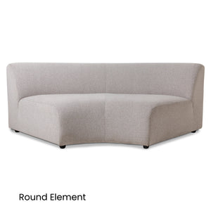 HKliving Jax Modular Sofa Element - 7 Elements