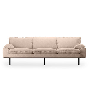 HKliving Retro Boucle 3 Seat Sofa