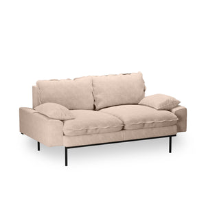 HKliving Retro Boucle 2 Seat Sofa