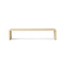 Load image into Gallery viewer, HKLIVING Slatted Bench Sand 160 cm