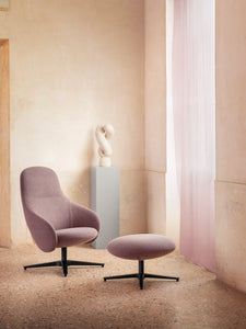 Nebula Lounger Metal Swivel