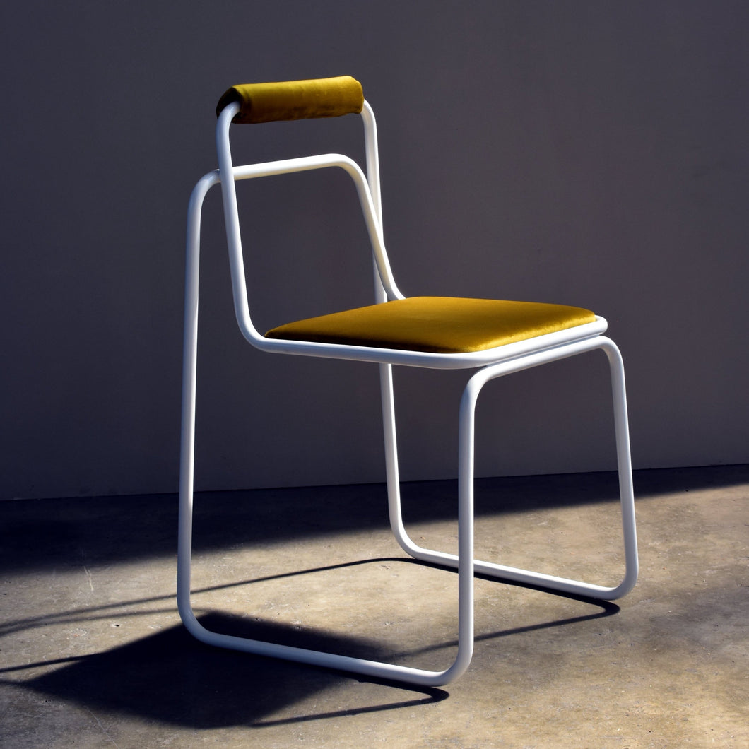 Yellow Glitch Chair Ex-Display