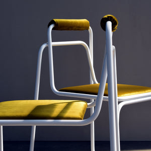 Yellow Glitch Chair Ex-Display