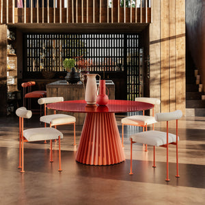 Plissé Table