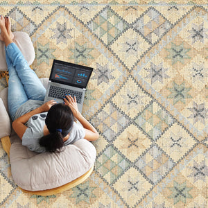 Ocean Jute Kilim Rug