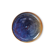 Load image into Gallery viewer, HKliving Rustic Blue Side Plate