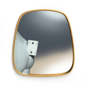 TOILETPAPER Two of Spades Gold Mirror