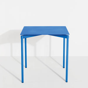 Fromme Blue Square Dining Table - Ex Display