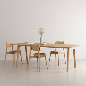 TIPTOE New Modern Dining Table | Full Wood - 3 Sizes