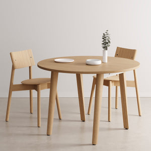 TIPTOE New Modern Round Table | Full Wood