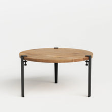 Load image into Gallery viewer, TIPTOE Round Coffee Table - Reclaimed Wood
