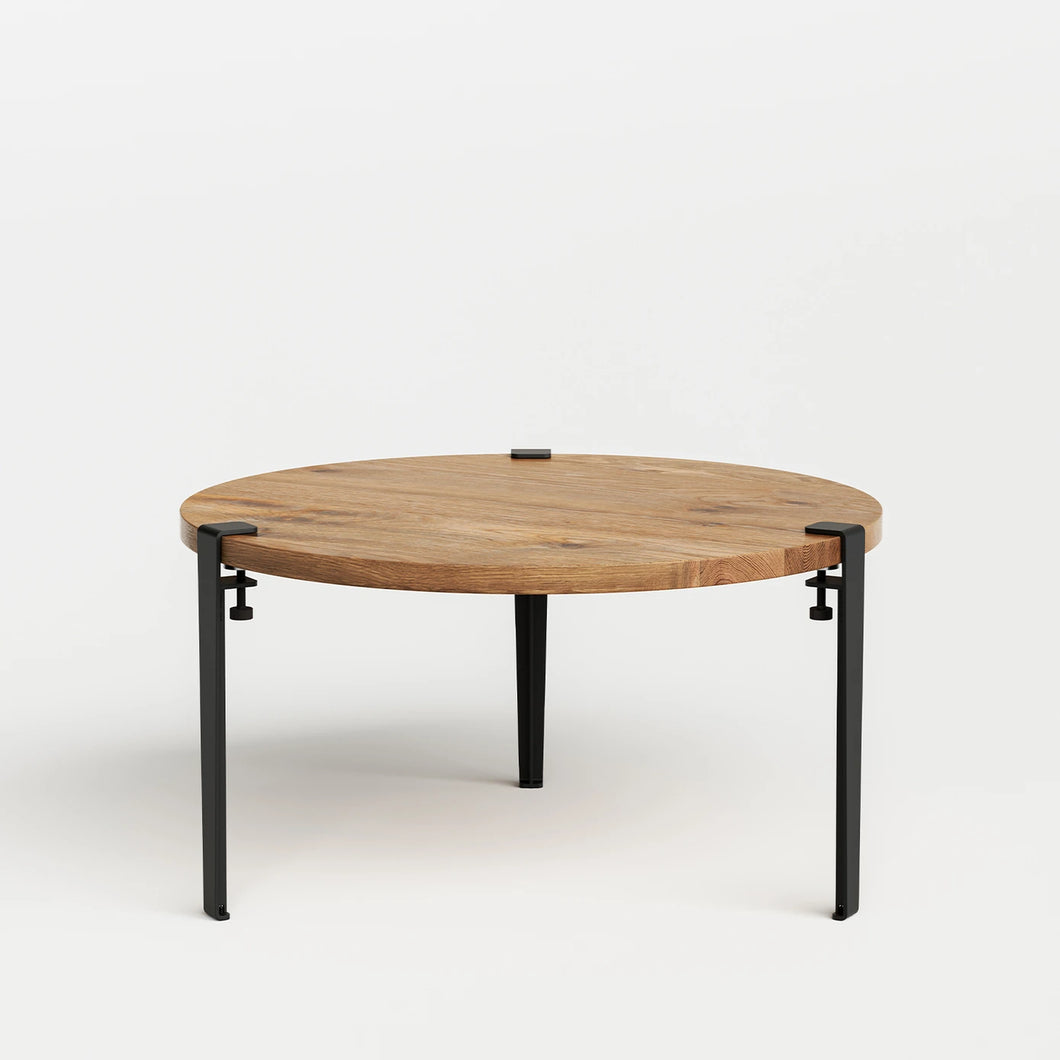 TIPTOE Round Coffee Table - Reclaimed Wood