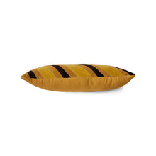 Load image into Gallery viewer, HKLiving Striped Velvet Cushion Honey