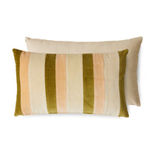 Load image into Gallery viewer, HKLiving Striped Velvet Cushion Fields