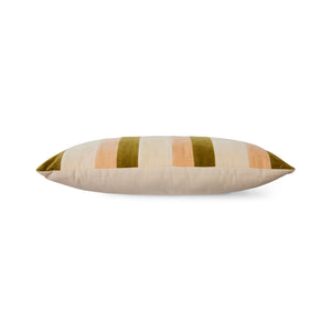HKLiving Striped Velvet Cushion Fields