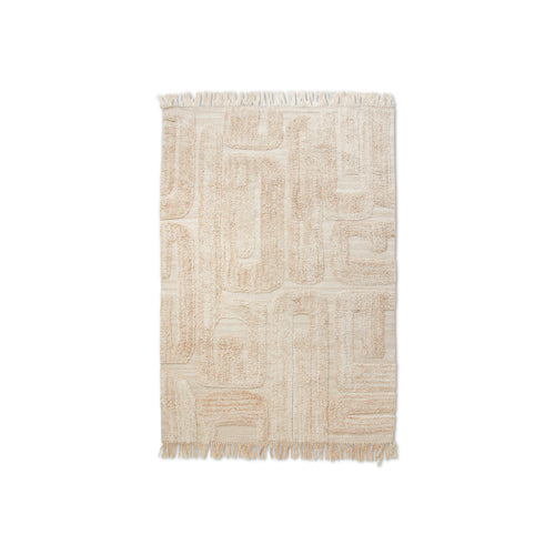 HKLIVING Tufted Rug - Lime Stone