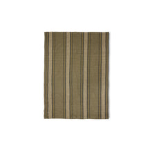 Load image into Gallery viewer, HKliving Striped Tea Towel - Sand &amp; Cream
