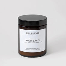 Load image into Gallery viewer, Billie Rose Amber Jar Candle - Wild Earth