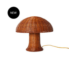 Load image into Gallery viewer, HKliving Natural Brown Rattan Table Lamp