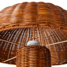 Load image into Gallery viewer, HKliving Natural Brown Rattan Table Lamp