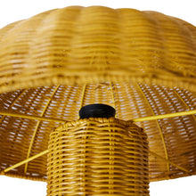 Load image into Gallery viewer, HKliving Mustard Rattan Table Lamp