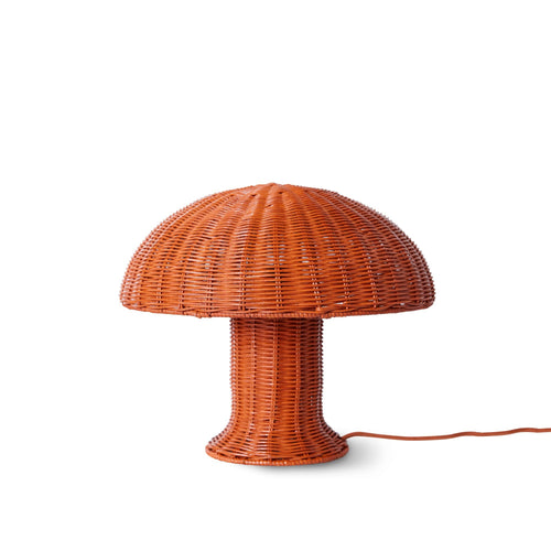 HKliving Coral Rattan Table Lamp