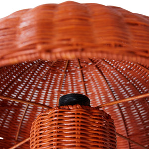 HKliving Coral Rattan Table Lamp