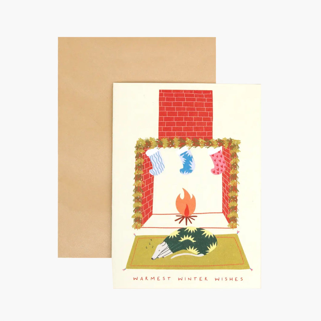 Warmest Wishes Seasonal Greeting Card