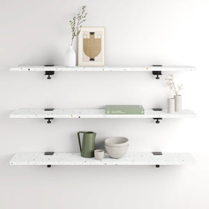 TIPTOE White Venezia Recycled Plastic Bookshelf | 4 Sizes