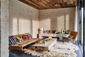 HKliving Woven Porch Lounge Sofa